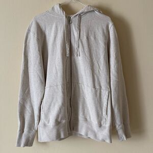 Rapha Zip Sweater Jacket Ivory Women's Size XL